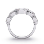14kt White Gold In The Spotlight Cocktail Ring (5 Ct. Tw.) left