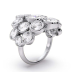 14kt White Gold In The Spotlight Cocktail Ring (5 Ct. Tw.) right