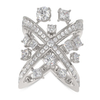 10kt White Gold Smile for the Camera Cocktail Ring (4 Ct. Tw.) right