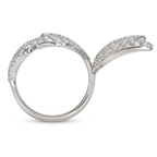 18kt White Gold The Floral Hug Cocktail Ring (4 1/2 Ct. Tw.) left