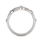 14kt White Gold Intertwined Cocktail Ring (3/4 Ct. Tw.) left