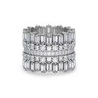 9ct White Gold The Eclipse Cocktail Ring (6 Ct. Tw.) right