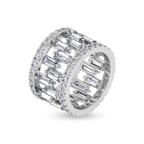 18kt White Gold The Duets Cocktail Ring (6 Ct. Tw.) front image