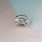 Platinum Before the Rainbow Colored Lab Diamond Ring (1 Ct. Tw.) model
