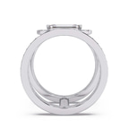 18kt White Gold The Diamond Trophy Cocktail Ring (1 3/4 Ct. Tw.) left