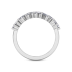 18kt White Gold The Evening Cluster ring (1 3/4 Ct. Tw.) standing product image one