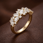 18kt White Gold The Evening Cluster ring (1 3/4 Ct. Tw.) color product image two