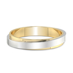 9ct Yellow Gold Infinite Layer Men's Band front image