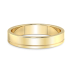 9ct Yellow Gold Forever Men's Band front image