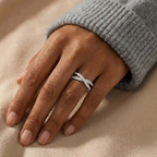 14kt Yellow Gold Ardor Couple Rings (1/4 Ct. Tw.) her model