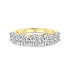 14kt Yellow Gold Valentina Round Lab Diamond Anniversary Band (1 Ct. Tw.) front image