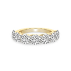 9ct Yellow Gold Leandra Round Lab Diamond Anniversary Band (1 Ct. Tw.) front image