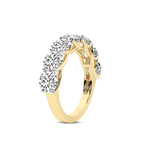 9ct Yellow Gold Leandra Round Lab Diamond Anniversary Band (1 Ct. Tw.) left
