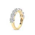 9ct Yellow Gold Raquel Round Lab Diamond Anniversary Band (4 Ct. Tw.) left