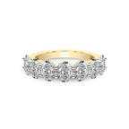 14kt Yellow Gold Yolanda Oval Lab Diamond Anniversary Band (2 Ct. Tw.) front image