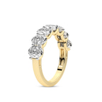 14kt Yellow Gold Yolanda Oval Lab Diamond Anniversary Band (2 Ct. Tw.) left