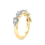 14kt Yellow Gold Penelope Pear Lab Diamond Anniversary Band (1/2 Ct. Tw.) standing product image one