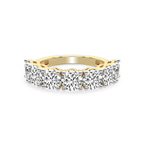 9ct Yellow Gold Adela Round Lab Diamond Anniversary Band (3 Ct. Tw.) front image