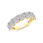 9ct Yellow Gold Adela Round Lab Diamond Anniversary Band (3 Ct. Tw.) right
