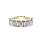 14kt Yellow Gold Luisa Emerald Lab Diamond Anniversary Band (5 Ct. Tw.) front image