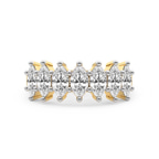 10kt Yellow Gold Callista Marquise Lab Diamond Anniversary Band (1 Ct. Tw.) front image