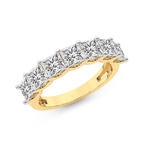 9ct Yellow Gold Hera's Diadem Princess Lab Diamond Anniversary Band (1 Ct. Tw.) right