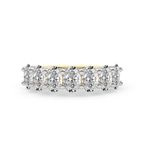 14kt Yellow Gold Minerva Oval Lab Diamond Anniversary Band (5 Ct. Tw.) front image