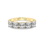 14kt Yellow Gold Cassia Cushion Lab Diamond Anniversary Band (3 Ct. Tw.) front image