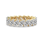 9ct Yellow Gold Milani Marquise Lab Diamond Eternity Ring (3 Ct. Tw.) front image