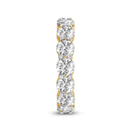 14kt Yellow Gold Elysia Round Lab Diamond Eternity Ring (2 Ct. Tw.) standing product image one