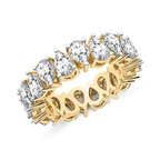 9ct Yellow Gold Fable Pear Lab Diamond Eternity Ring (4 Ct. Tw.) right