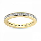 9ct Yellow Gold Astra Wedding Band (1/4 Ct. Tw.) front image