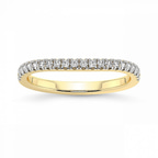 9ct Yellow Gold Mya Classic Wedding Band (1/4 Ct. Tw.) front image