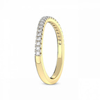 9ct Yellow Gold Mya Classic Wedding Band (1/4 Ct. Tw.) left