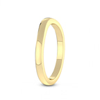 9ct Yellow Gold Cari Wedding Band left