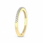 9ct Yellow Gold Ada Wedding Band (1/5 Ct. Tw.) left