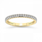 9ct Yellow Gold Olga Wedding Band (1/3 Ct. Tw.) front image