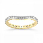 10kt Yellow Gold Rue Wedding Band (1/2 Ct. Tw.) front image
