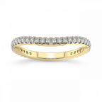 18kt Yellow Gold Ziv Wedding Band (3/8 Ct. Tw.) front image