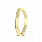 10kt Yellow Gold Josi Wedding Band left