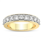9ct Yellow Gold Shay Wedding Band (1 Ct. Tw.) front image
