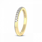 9ct Yellow Gold Liv Wedding Band (1/4 Ct. Tw.) left