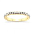 18kt Yellow Gold Rhea Wedding Band (1/4 Ct. Tw.) front image