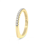 18kt Yellow Gold Rhea Wedding Band (1/4 Ct. Tw.) left
