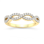 10kt Yellow Gold Laine Wedding Band (1/4 Ct. Tw.) front image