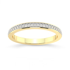9ct Yellow Gold Tess Wedding Band (1/6 Ct. Tw.) front image