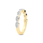 9ct Yellow Gold Rina Wedding Band (1/5 Ct. Tw.) left
