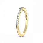 9ct Yellow Gold Aya Wedding Band (1/3 Ct. Tw.) left