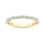 14kt Yellow Gold Ocane Wedding Band (1/3 Ct. Tw.) front image