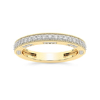 9ct Yellow Gold Axelle Wedding Band (3/8 Ct. Tw.) front image